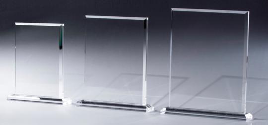 Acrylglas-Trophäe - Premium incl. Gravur 