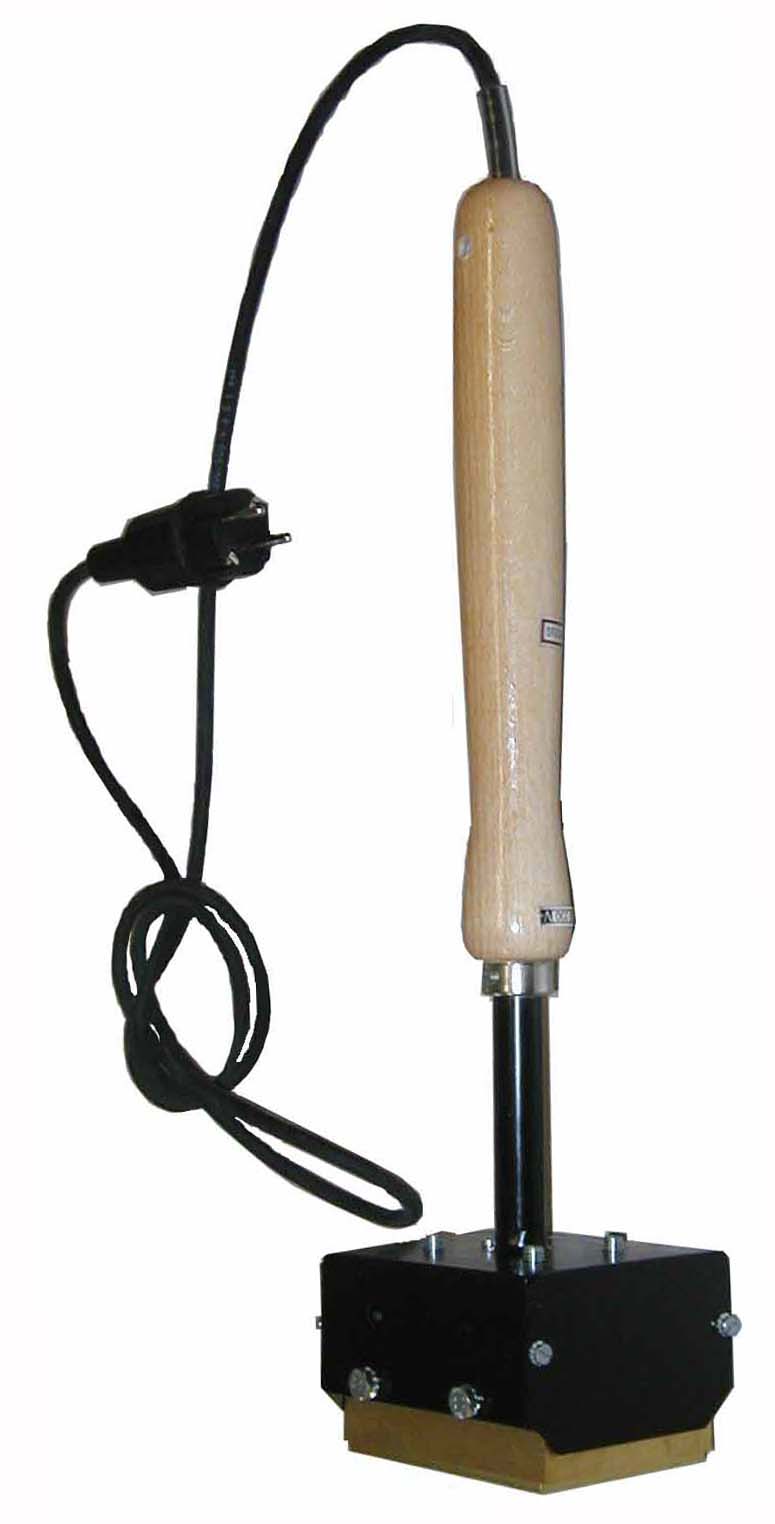 Hochleistungsbrennstempel 800 Watt, 105 x 80 mm mit Einspannzapfen