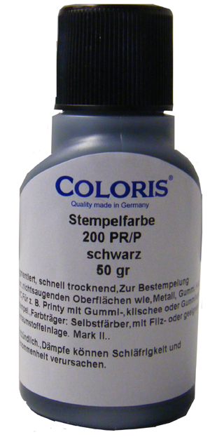 Signierstempelfarbe Coloris, 200 PR PIG, 50 ml