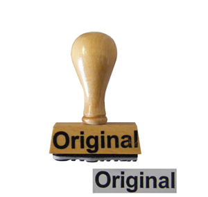 Holzstempel "Original"